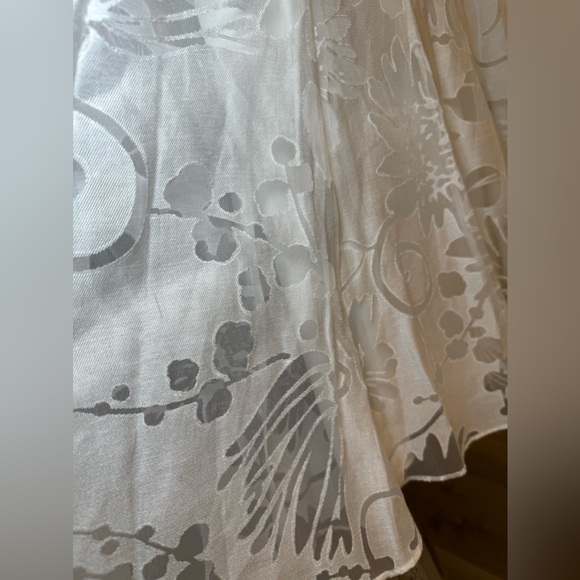 White Black House Market White Spring MIDI Dress Size 2 - Picture 8 of 11